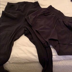 Align pants and hotty hot shorts